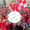 Am morgigen Samstag feiert der FC Bayern die Meisterschaft. Mit dazu gehört die Bierdusche des Trainers.