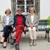 Helga Krieger, Christa Meese und Mariele Schwarzfischer zeigen ihre Werke bei der Ausstellung "gegen-ständig" im Reimlinger Schloss.