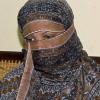 Die pakistanische Christin, Asia Bibi, bei ihrer Anhörung in einem Gefängnis in Sheikhupura. Nun soll sie auf freien Fuß gesetzt worden sein.