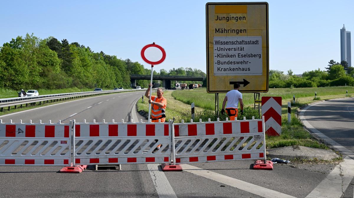 Überraschende Einschränkungen Wegen B10-Baustelle In Ulm Bringen Ärger