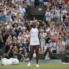 Cori Gauff kann ihren Sieg gegen Venus Williams kaum fassen.