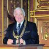 Professor Wilfried Bottke, Präsident der Universität Augsburg, war auch außerhalb der Uni bei vielen Veranstaltungen in der Stadt präsent, hier im Goldenen Saal. Sein überraschender Tod bestürzt die Augsburger. Archivfoto: Fred Schöllhorn