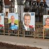 Auf den Wahlplakaten strahlen die drei Affinger Bürgermeisterkandidaten um die Wette, doch der Affinger Wahlkampf ist offenbar kein Zuckerschlecken. 