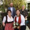 Das Foto zeigt vorne Claudia Miller (links) und Susanne Sorgenfrei, hinten Michael Helfert (links) und Renate Domin. 