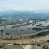Die Mühlhamer Schleife der Donau nahe Osterhofen: Starkregen und Hochwasser haben in der bayerischen Landwirtschaft einen Schaden in Millionen-Höhe verursacht. 