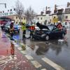 Schnee und Glätte haben in Neuburg am Mittwoch mehrere Unfälle ausgelöst.