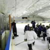 Training unter Tage: der ERC Ingolstadt in der Trainingshalle von Jokerit Helsinki