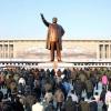 Eine Statue des «ewigen Präsidenten» Kim Il Sung. Nun regiert der Enkel Kim Jong Un des 1994 gestorbenen Diktators das bitterarme Nordkorea. Foto: epa/KCNA dpa