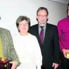 Für ihr ehrenamtliches Engagement dankte Bürgermeister Manfred Nerlinger (2. von rechts) Hans Müller, Veronika Schreier und Stefan Vonay (von links). Foto: Stöbich