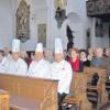 Unser Foto zeigt die Teilnehmer am Dankgottesdienst in der Stadtpfarrkirche St. Emmeram in Wemding.  