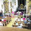 Gut besucht war die erste Kirchenführung in Dillishausen. Foto: Steinseifer-Vogel