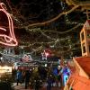 Der Märchenwald im Gersthofer Wintermärchen. Hier bekommen Sie die Infos rund um Termine und Öffnungszeiten des Weihnachtsmarktes, der noch bis Ende Dezember geht.