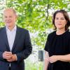 Olaf Scholz, SPD-Kanzlerkandidat, und Annalena Baerbock, Kanzlerkandidatin von Bündnis 90/Die Grünen: Ihren Parteien ist etwas gelungen, was die Union versäumt hat.