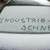 Schnee in Augsburg? Die weißen Flocken waren nur Industrieschnee