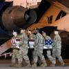 Ein in Afghanistan gefallener US-Soldaten wird zurück in die Heimat geflogen. Rund 2400 amerikanische Soldaten haben am Hindukusch ihr Leben verloren.  
