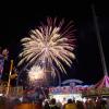 Das Feuerwerk am Freitagabend auf dem Plärrer begeisterte viele Menschen. 