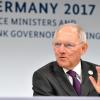 Bundesfinanzminister Wolfgang Schäuble ist gegen staatliche Eingriffe zum Abbau der Exportüberschüsse.