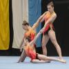 Überzeugendes Trio in Schwarz-Rot-Gold passend zum Titelgewinn in der deutschen Meisterschaft: das Bundeskader-Trio des SAV Augsburg-Hochzoll mit (v.r.) Gloria Baur, Sabrina Wilbold und Milla Neumayer.  	