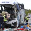 Ein Reisebus aus Rumänien ist in Südfrankreich auf der A8 verunglückt. Ein Baby hat den Unfall nicht überlebt.