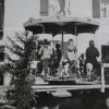 Konrad Hafner, Franziska Stegherrs Vater, baute in den 1930-er Jahren im Jettinger Fasching ein Kinderkarussell.