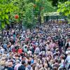 Rund eine Millionen Besucher kamen zur Erlanger Bergweih. Dieses Jahr stimmte sogar das Wetter.