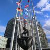 Das EU-Parlament in Straßburg – nach dem Willen der Mehrheit der Abgeordneten finden dort in absehbarer Zeit keine Sitzungen mehr statt.  	 	