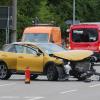 Einen Verkehrsunfall gab es in Möttingen.