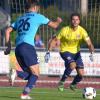 Wenn der Wille groß ist, kann der FV Illertissen (hier Furkan Akaydin/links) im morgigen Heimspiel die SpVgg Bayreuth bezwingen. Der Gegner spielt aber in der Regel sehr kompakt und diszipliniert, wie FVI-Trainer Ilija Aracic weiß. 	