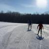 Skilanglauf unweit des fast 600 Meter hoch gelegenen Aletshauser Ortsteiles Winzer ist sowohl für Klassiker als auch Skater ab sofort möglich.  	
