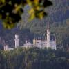 Das Schloss Neuschwanstein - nicht nur im Morgenlicht eine Touristenattraktion.