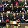 Premierministerin ohne Mehrheit: Theresa May spricht vor dem britischen Parlament.