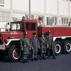 In der Ausstellung zu sehen ist auch dieses Foto der Feuerwehr der US Army bei einer Übung in der Steubenstraße im Jahr 1973.