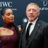 Boris Becker (r) und seine Partnerin Lilian de Carvalho Monteiro bei den Laureus Sports Awards.