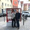Susanne und Karl Schaffer engagieren sich seit vielen Jahren in Nördlingen. Der Bücherschrank ist nur ein Teil ihres Engagements. 
