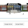 Dieses Google Doodle ist dem deutschen Architekten Ludwig Mies van der Rohe gewidmet.