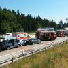 Auf der A8 zwischen Neusäß und Adelsried ist es am Mittwoch zu einem Unfall gekommen. Dabei wurden acht Menschen leicht verletzt.