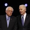 Bernie Sanders (links) hat seinen Ausstieg aus dem Rennen um die demokratische Präsidentschaftskandidatur verkündet. Nun liegen alle Hoffnungen auf Joe Biden (rechts).