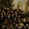 Das gemeinsame Abschlusslied „O du fröhliche“ fasste das mal beschwingte, mal besinnliche weihnachtliche Singen und Musizieren in Bissingen in einem Stück zusammen und verbreitete zauberhafte weihnachtliche Atmosphäre. 	 	