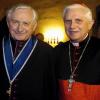 Georg (links) und Joseph Ratzinger.
