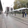 Am vergangenen Dienstag streikten die Fahrer von Bussen und Straßenbahnen. Am Königsplatz herrschte ziemliche Leere. 