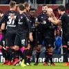 Der 1. FC Nürnberg feiert einen 2:0-Sieg bei Fortuna Düsseldorf.