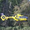 Zwischen Ried und Hörmannsberg kam es zu einem Unfall. Ein Rettungshubschrauber war vor Ort. 