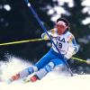 Ein Bild aus vergangenen und erfolgreichen Zeiten: Frank Wörndl bei der Ski-WM 1987 in Crans Montana.