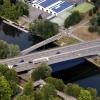 Die viel befahrene Adenauerbrücke über der Donau muss durch einen Neubau ersetzt werden. Das ist seit sieben Jahren bekannt, doch die Planung befindet sich noch ziemlich am Anfang. Frühestens 2024 ist mit einem Baubeginn zu rechnen.  	