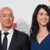 Amazon-Chef Jeff Bezos und seine Ehefrau MacKenzie Bezos 2018 in Berlin.