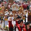In diesem Jahr werden 1600 Kinder durch die Altstadt ziehen. Das "Tänzelfest" gilt als ältestes historisches Kinderfest Bayerns. 
