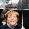 Angela Merkel mag Regen - besonders im Urlaub.