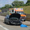 Autobahn nach Unfall bei Erkheim drei Stunden gesperrt