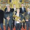 Das Jubiläumskonzert in Gennach von Just Brass (Foto) und vom Kirchenchor gestaltet. 