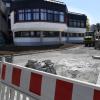Im Endspurt: Die Arbeiten an der Horgauer Ortsdurchfahrt. Das Projekt sorgte im Ort für viel Ärger.